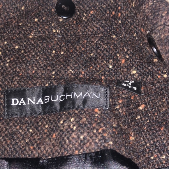 Brown Tweed Peacoat• Dana Buchanan - Picture 3 of 13